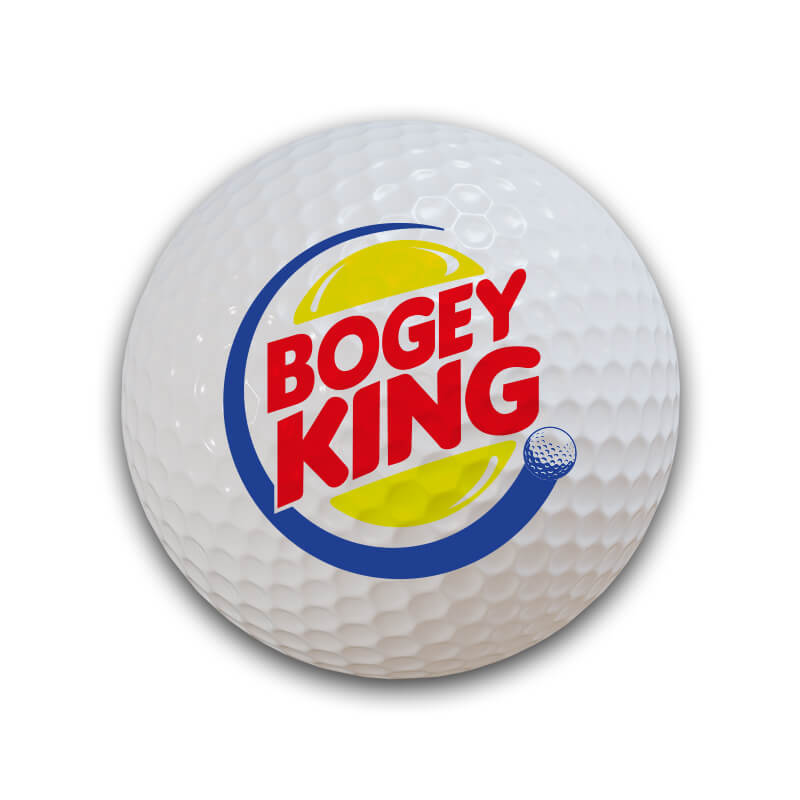 Bogey King Pack of 3 Golf Balls