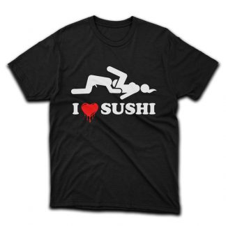 I Love Sushi (Straight) - Unisex T-Shirt